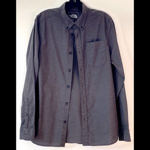 The North Face Striped Button Down, Gray